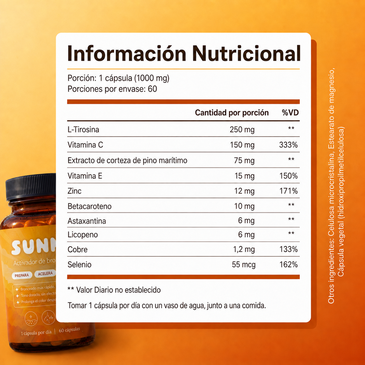 SUNNA™ Activador de bronceado